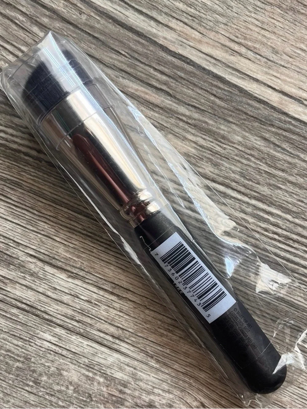 MAC 196s Slanted Flat Top Foundation, Blush, Contour Brush - Discontinued - NEW